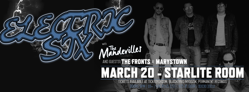 The Fronts with Electric Six at the Starlite Room March 20 2015